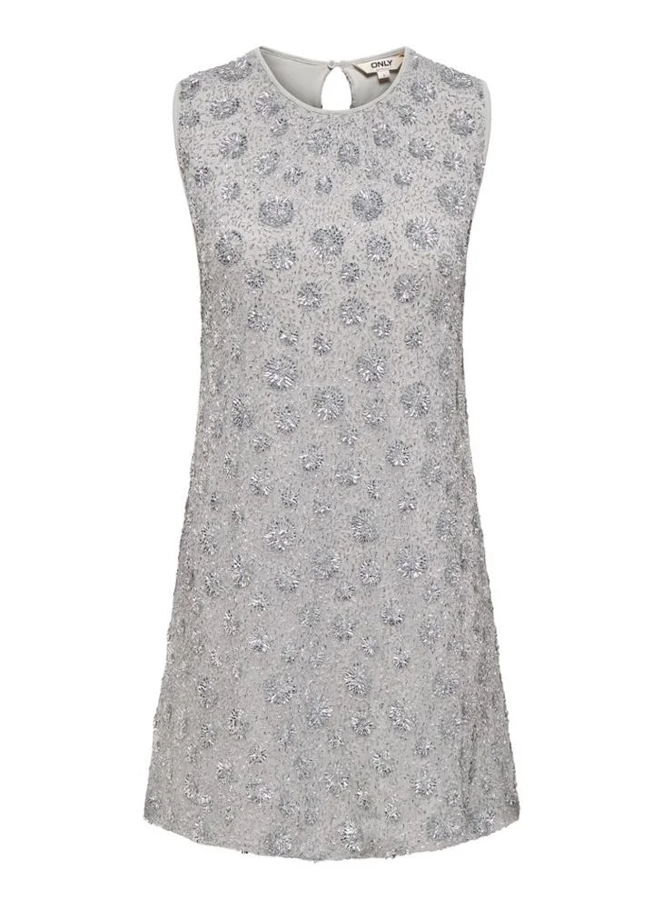 Only Casual Sleeveless Short Sequin Dress