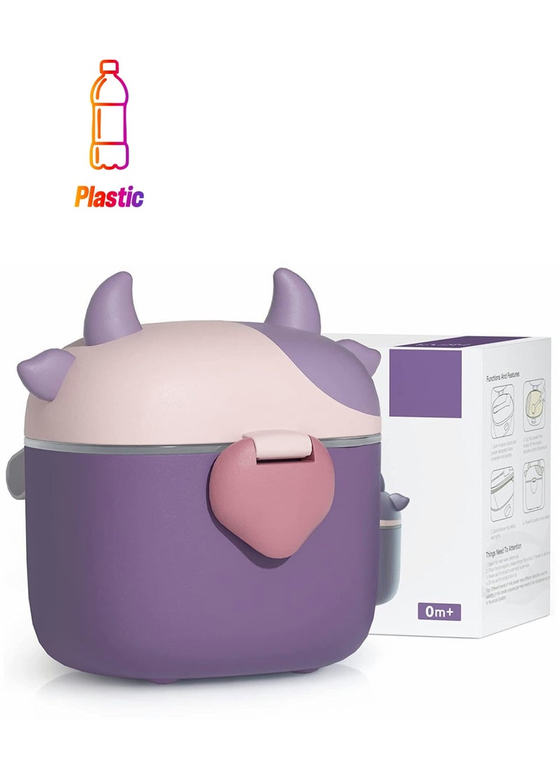 Excefore Baby Formula Dispenser, Portable Storage Formula Containers with Scoop and Leveller - Image 1