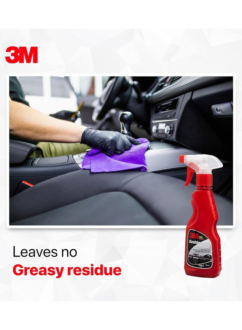 3M Car Dashboard Dresser (250 ml) Restores Gloss and Shine on Dashboard and Other Plastic Parts Protection from UV Rays and Fading - Image 4