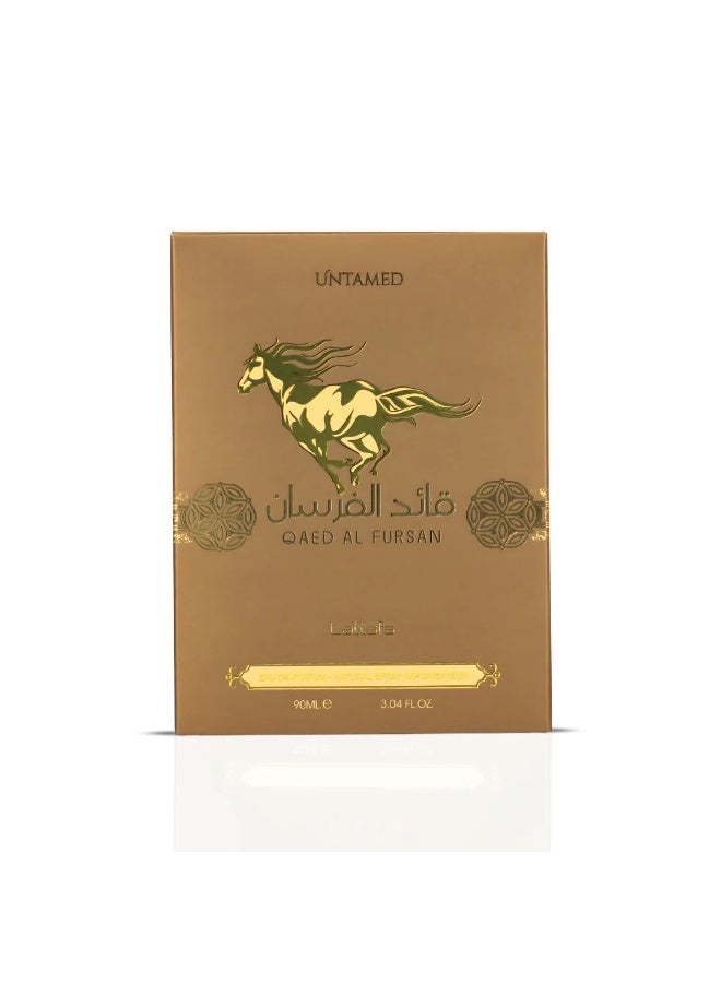 Lattafa Qaed Al Fursan Untamed - Sweet, Warm & Spicy, Amber, Aromatic - Eau De Parfum Long-Lasting Fragrance for Unisex, 3.04 Ounce / 90ml - Image 4