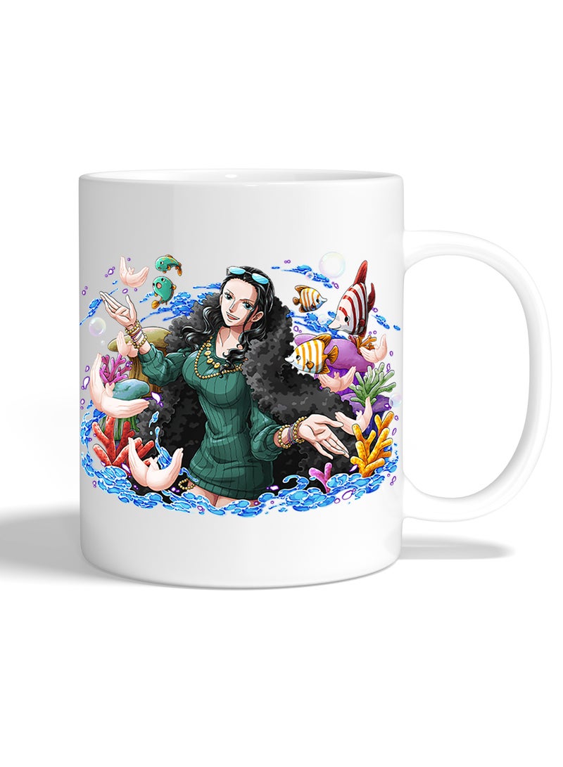 Fashion World Mug Printed with High-quality Anime One piece Nico Robin - Image 1