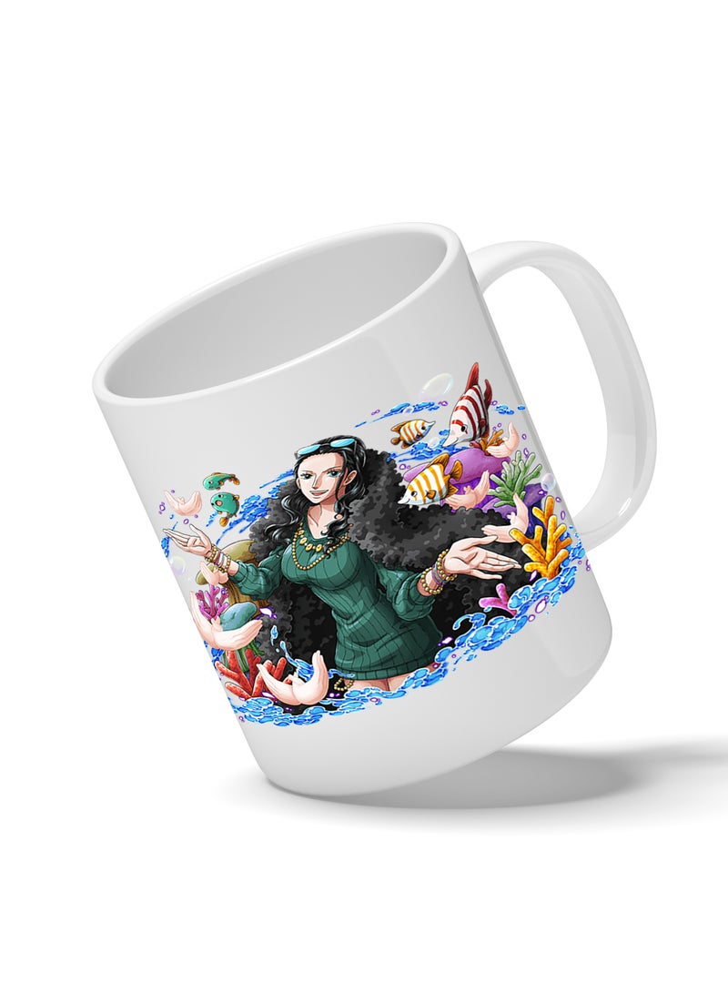 Fashion World Mug Printed with High-quality Anime One piece Nico Robin - Image 3