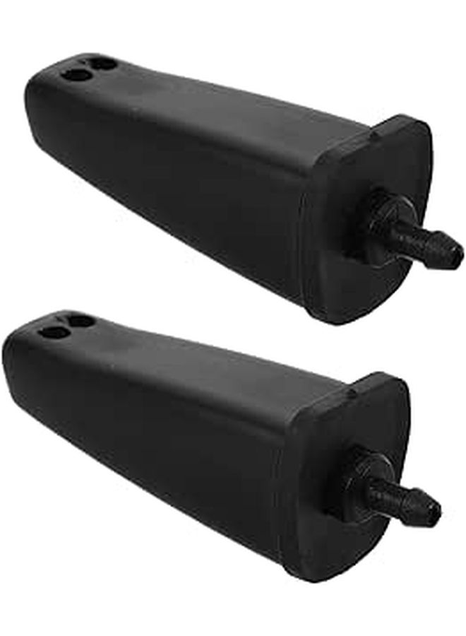2PCS Universal Front Windshield Washer Nozzle Replacement For Car Auto Vehicles - Image 1