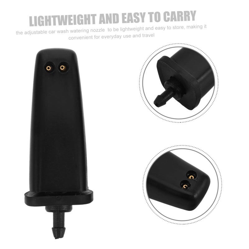2PCS Universal Front Windshield Washer Nozzle Replacement For Car Auto Vehicles - Image 4