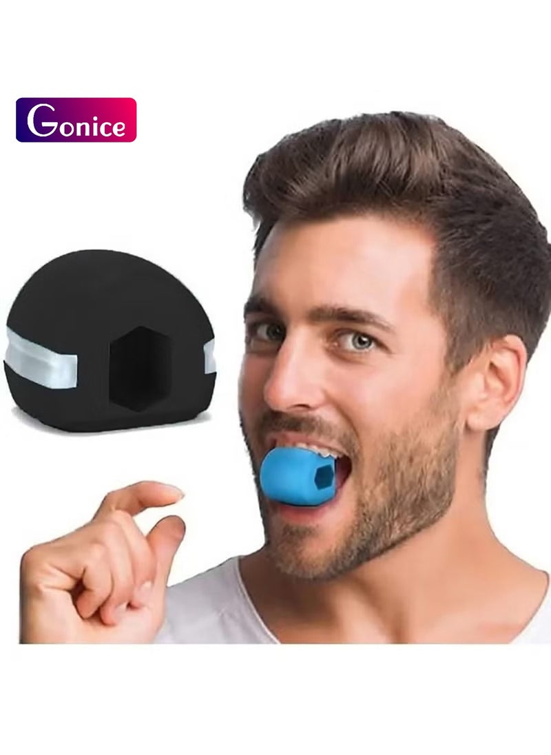 Gonice Jawline Exerciser Tool Men & Women, Double Chin Reducer for Women Face Fat Reducer Jaw Exerciser for Men Jawline Shaper Slim and Tone Your Face & Neck Jaw Liner Tools for Men  - Image 1