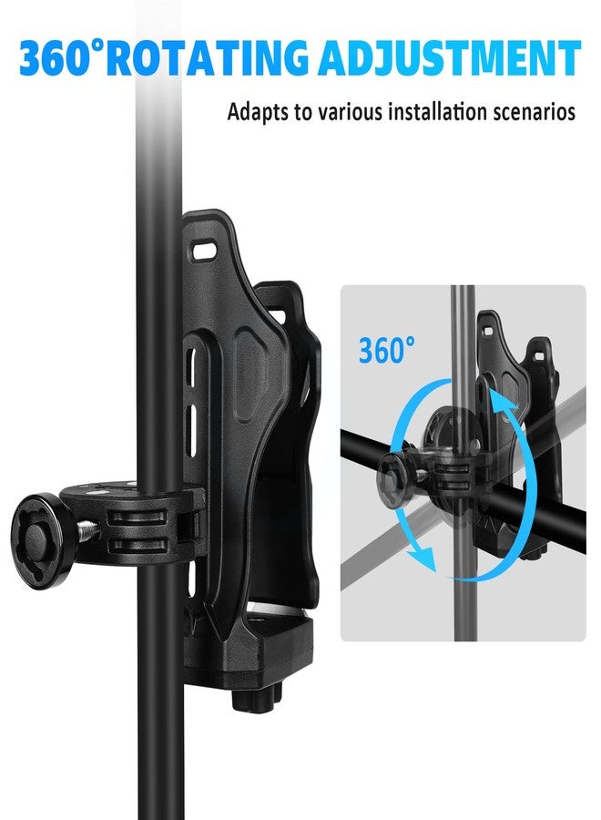 DEGUM Upgraded Adjustable Motorcycle ATV Cup Holder, 32oz Large Water Bottle Holder Mount, Motorcycle Drink Holder Handlebar with Metal Clamp for Bike Scooter Boat Stroller Wheelchair Golf Push Cart - Image 5
