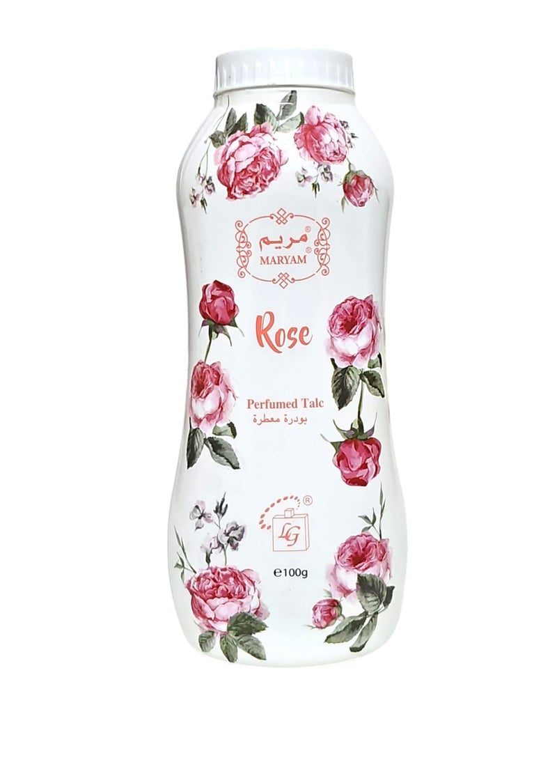 MARYAM Perfumed Talc - Rose - Image 1