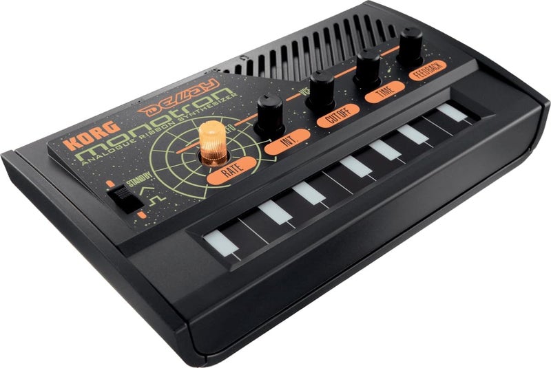 Korg Monotron Delay Analog Ribbon Synthesizer with Built-in Speaker and Delay Effect - Image 2