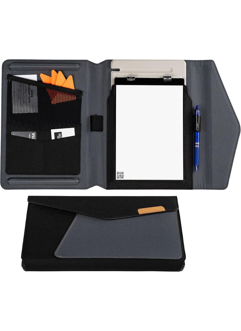 Rocketbook Rocketbook Capsule Cover for Orbit Executive  100 Recyclable Cover with Pen Holder Magnetic Clasp  Inner Storage  Black  - Image 1