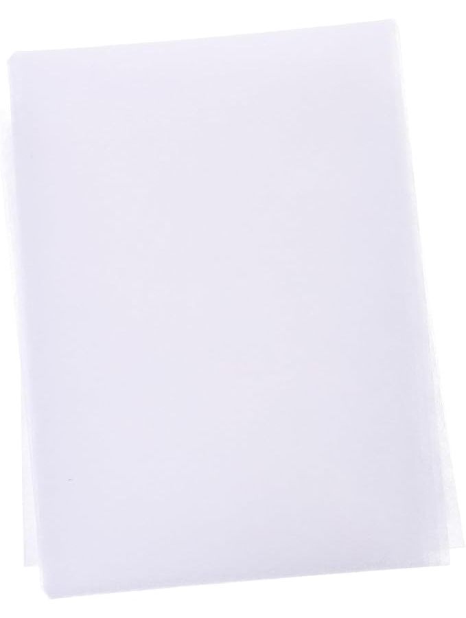 White Double Sided Self Adhesive Interlining Fabric for Sewing Repairs and Quilting Crafts Strong Bond - Image 1