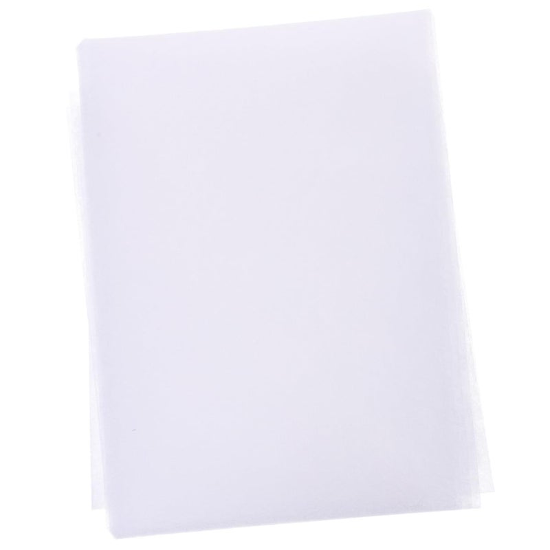 White Double Sided Self Adhesive Interlining Fabric for Sewing Repairs and Quilting Crafts Strong Bond - Image 2