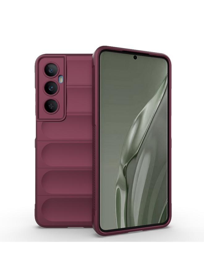 S-TOP Case For Realme C65 4G Global Magic Shield TPU + Flannel Phone Case - Image 1