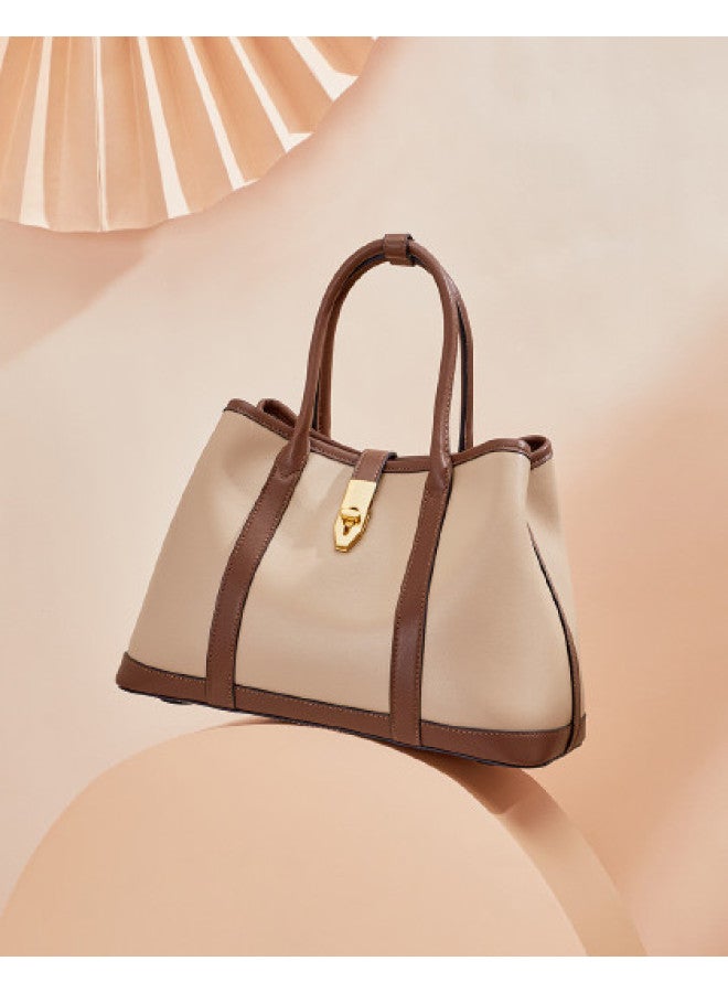 Hush Puppies Popular And Versatile] Women's Handbag Elegant Fashion Versatile Bucket Bag Gift For Wife Or Mother - Image 1