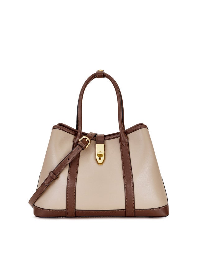 Hush Puppies Popular And Versatile] Women's Handbag Elegant Fashion Versatile Bucket Bag Gift For Wife Or Mother - Image 4