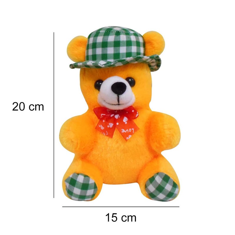 Saugat Traders Saugat Traders Birthday Gift for Wife Set of Soft Cap Teddy Bear with Birthday Scroll Card - Best Gift for Girlfriend - Fiancee - Girls - Best Friend - Kids - Image 4