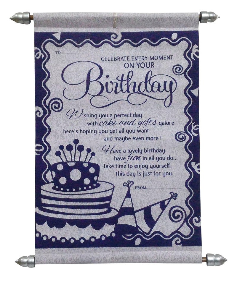Saugat Traders Saugat Traders Birthday Gift for Wife Set of Soft Cap Teddy Bear with Birthday Scroll Card - Best Gift for Girlfriend - Fiancee - Girls - Best Friend - Kids - Image 2