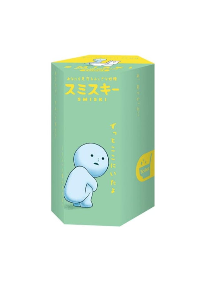 Smiski Toilet Series Glow In The Dark Mini Figure Luminous Bathroom Collectible Miniature Blind Box Single Random Surprise Keepsake Accent