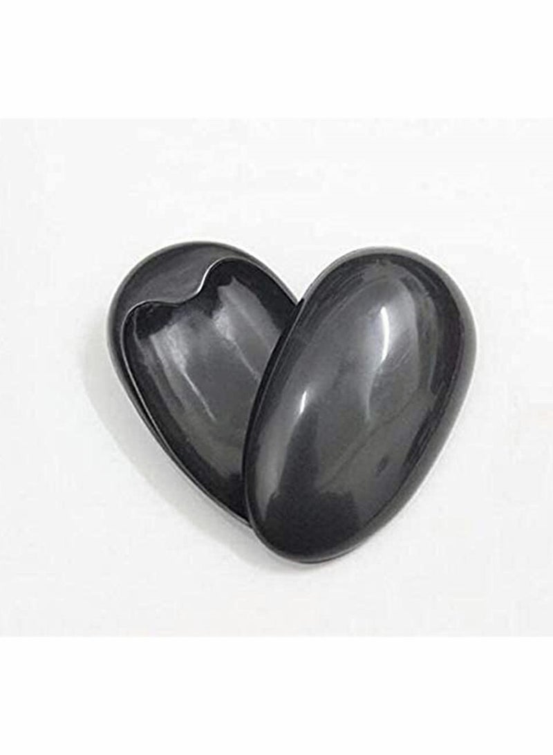 Excefore 10 Pairs Black Plastic Ear Cover Professional Waterproof Ear Protector Caps Home Shower Ear Shield Protector Reusable Salon Hairstyle Earmuffs Fit for Hair Dye Shower Bathing - Image 2