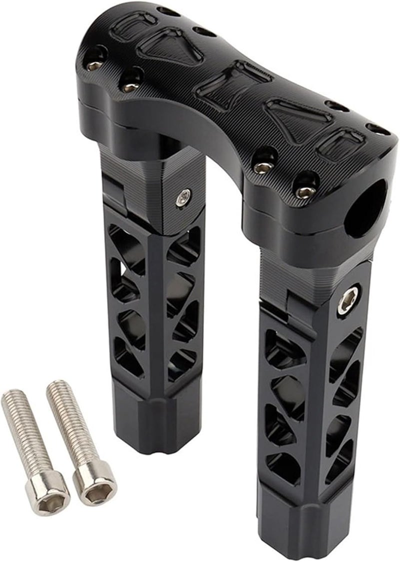 DEMULAX 25mm Pullback Handlebar Risers for Harley Motorcycles - Image 1