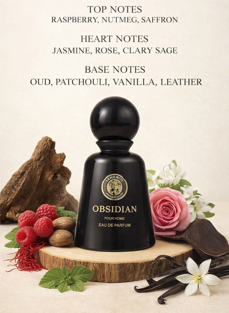 Anteros Obsidian 100ML EDP Unisex – Premium Long Lasting Oud Perfume | Intense Spicy Woody Luxury Fragrance - Image 3