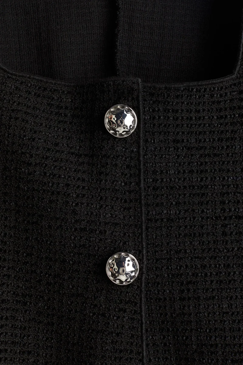 اتش اند ام صدرية جيرسيه بنقوش