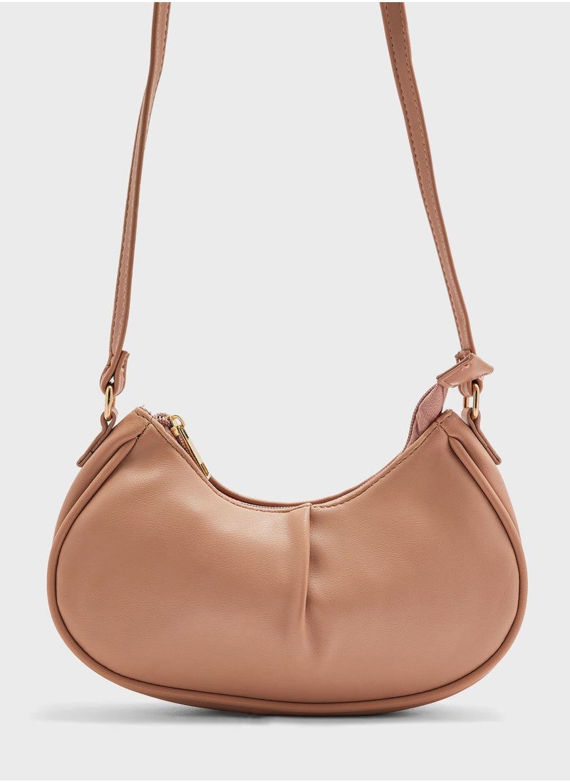 ELLA - Half Moon Crossbody Bag - Image 1