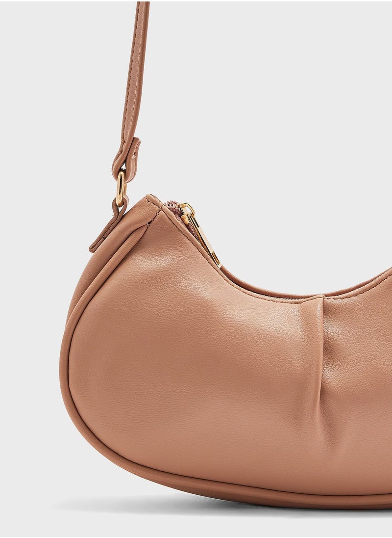 ELLA - Half Moon Crossbody Bag - Image 1