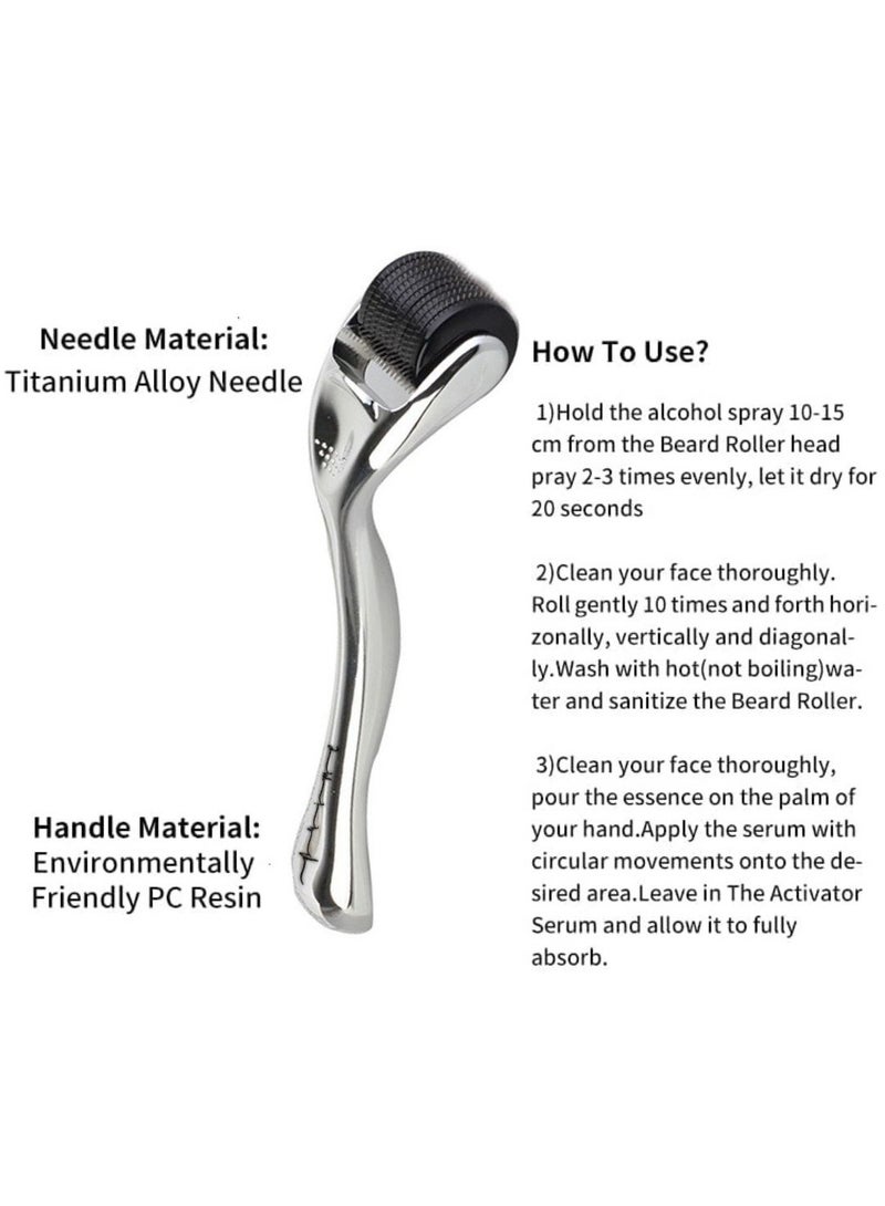 برايم بي جافاودان ديرما رولر 1.5 مم لنمو الشعر من التيتانيوم 540 إبرة جلد - Image 2