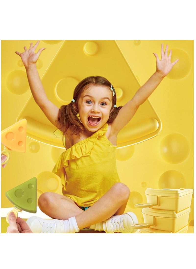 Excefore - Popsicle Mould Set, 6 Cheese Popsicle Maker, Reusable Ice Cream Moulds, Tolder Babies and Homemade Popsicle - Image 1