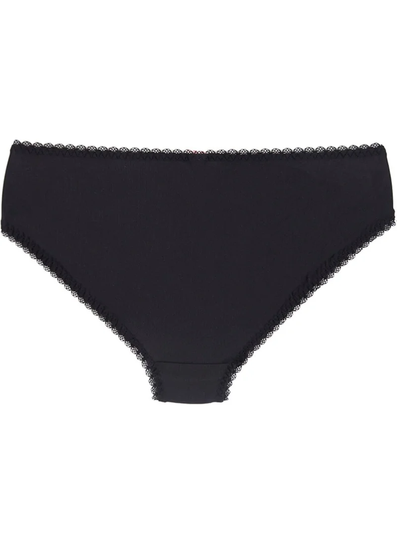 Magic Form 227 Women's Lace Panties-Black