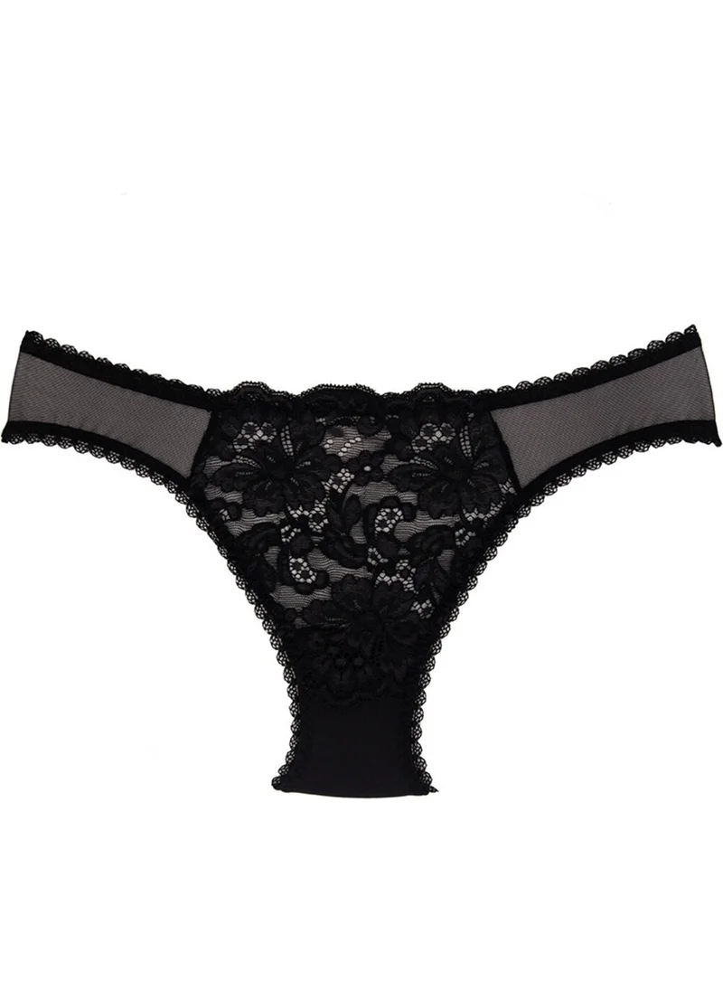 Magic Form 227 Women's Lace Panties-Black