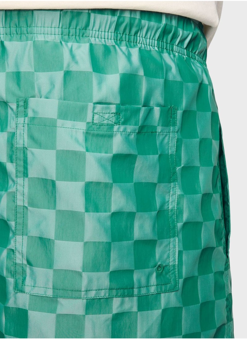 Nike Club Flow Checkers Shorts  - Image 5
