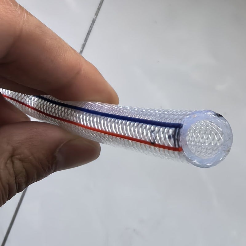 PVC Fiber Reinforced Hose 10mm Inner Diameter 78.74 Inch for Irrigation - Image 5
