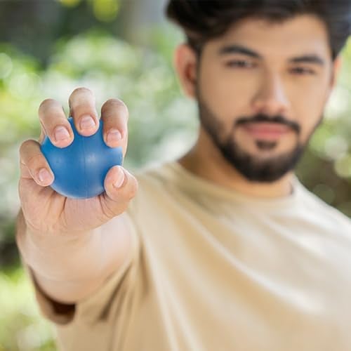 Dr. Care Home Exerciser Kit: Adjustable Fitness Tools for All Fitness Levels - Stress Pain Reliever, Hand Grip, Arm Exerciser (Blue Hand Gripper Kit)" - Image 3