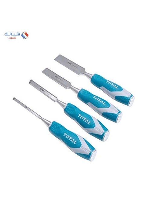 توتال طقم ازميل 4 قطع