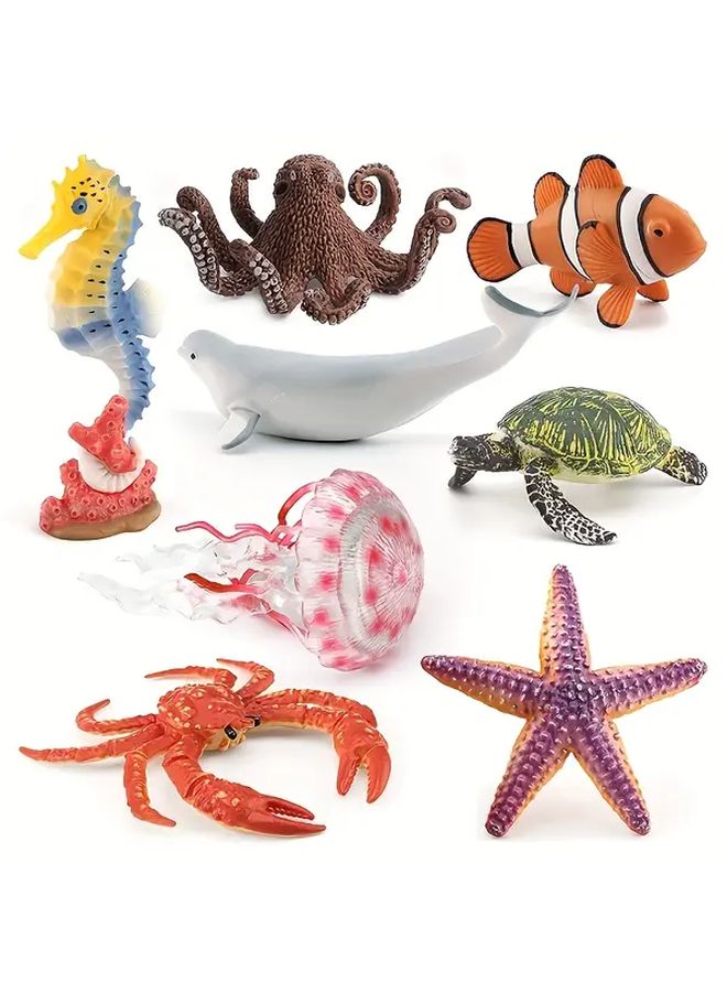BL 1323 Great Seahorse Model Durable PVC Ocean Animal Toys For Marine Life Education - Image 2