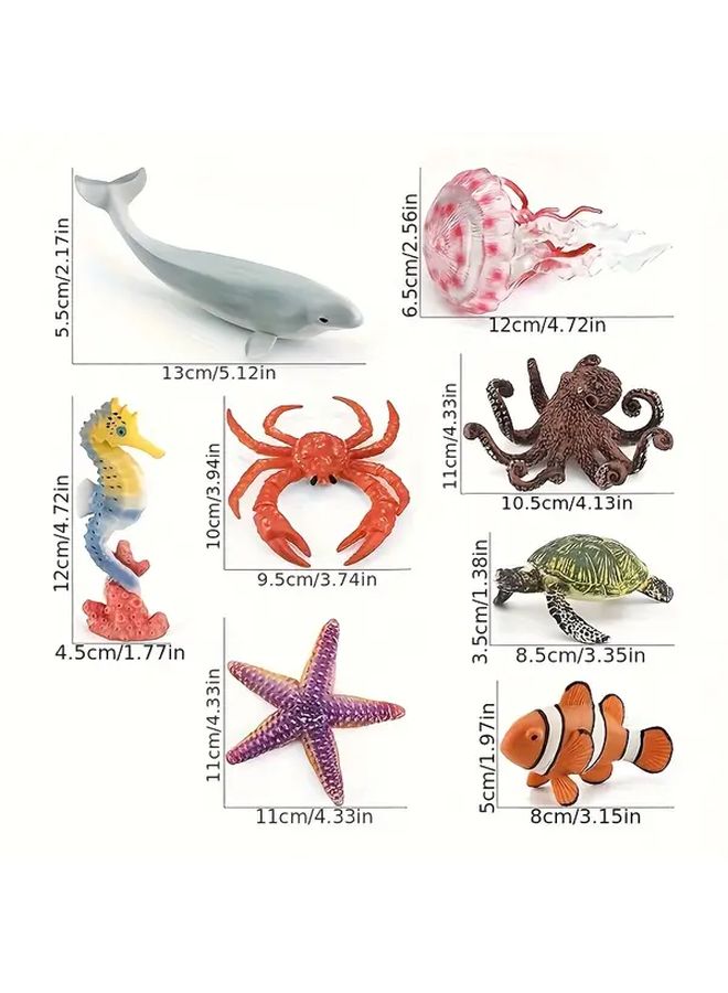 BL 1323 Great Seahorse Model Durable PVC Ocean Animal Toys For Marine Life Education - Image 3