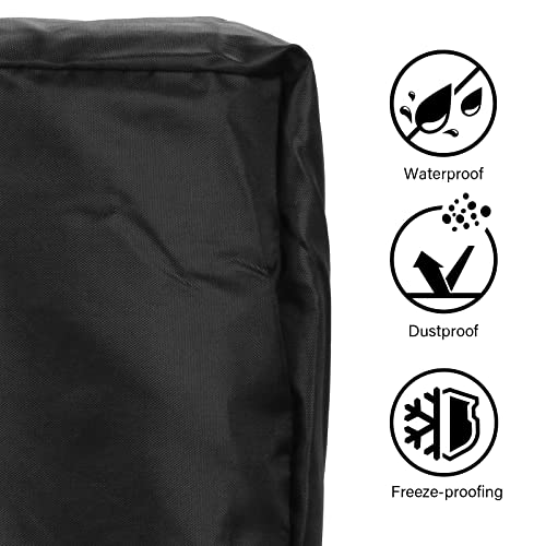 BEWAVE Mini Split Air Conditioner Cover for Outside Compressor Units Waterproof AC Cover with Vent Hole for Outdoor Mini Split System AC Unit Fits up to 35.8 x 14.1 x 27.1 inches - Image 4