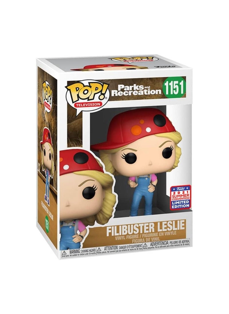 Funko - Funko Pop Filibuster Leslie 1151  Parks and Recreation - Image 1