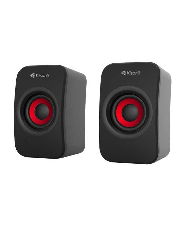 Kisonli IKS-07 Portable Desktop Multimedia Speaker - Image 2