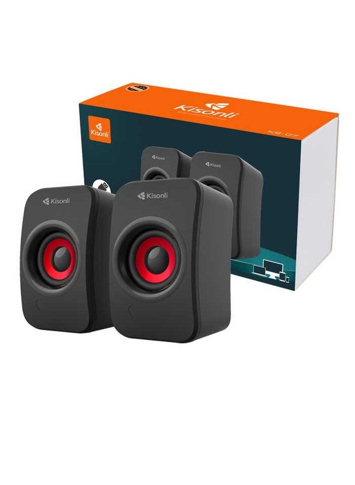 Kisonli IKS-07 Portable Desktop Multimedia Speaker - Image 3