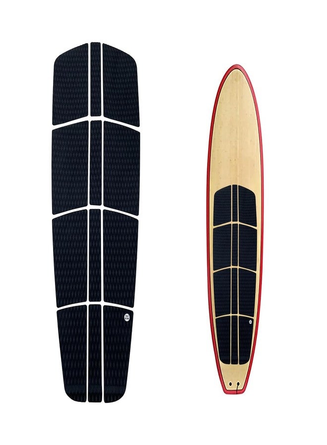 UP SURF UPSURF SUP Deck Pad Surf EVA 3M Glue Skidproof Top Stand Up Paddle Board SUP Deck Traction Pad Diamond Plate Pattern (Black) - Image 1