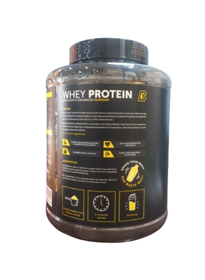 Basix Whey Protein 2.25kg Chocolate chunk flavor 66 Serving - Image 3