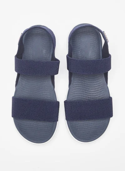 كابا Women's Textured Slip-On Slide Sandals with Back Strap