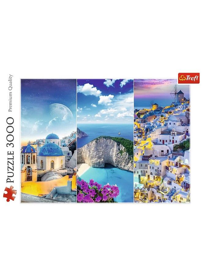 Trefl Red 3000 Piece Puzzle Greek Holidays - Image 4