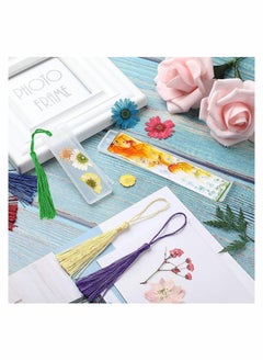 Y&D 4 PCS DIY Bookmark Mould, Resin Mold Making Epoxy Jewelry Craft Silicone  - Image 4
