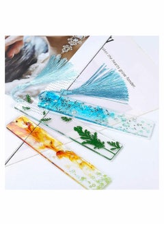 Y&D 4 PCS DIY Bookmark Mould, Resin Mold Making Epoxy Jewelry Craft Silicone  - Image 2