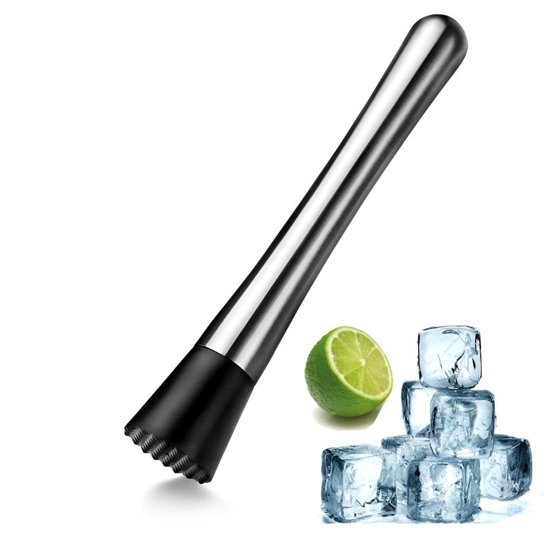 Essential Stainless Steel Garlic Masher & Mixing Garlic Press Every Home Must Have to Cook Food and Meal Prep with Ease - Image 1