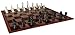 Pressman Premium Classics Chess FullSize Folding Gameboard with Wooden Playing Pieces 2 Players Ages 8 - Image 4