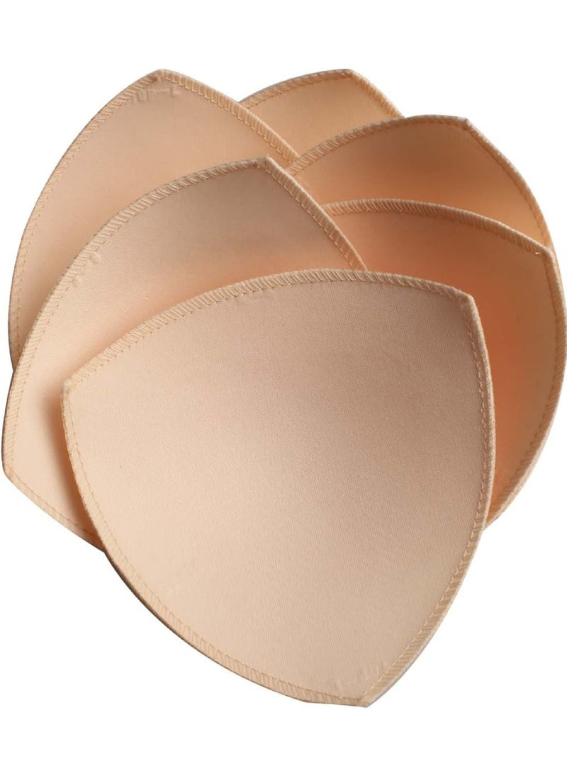 Rock Pow Thick Bra Pads Inserts Removable Bra Inserts Pads Bra Cups Inserts Pads for Sport Bra and Bikini Tops Swimsuit  - Image 1